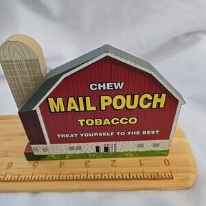 SHEILA'S COLLECTIBLE MAIL POUCH BARN TOBACCO 1995